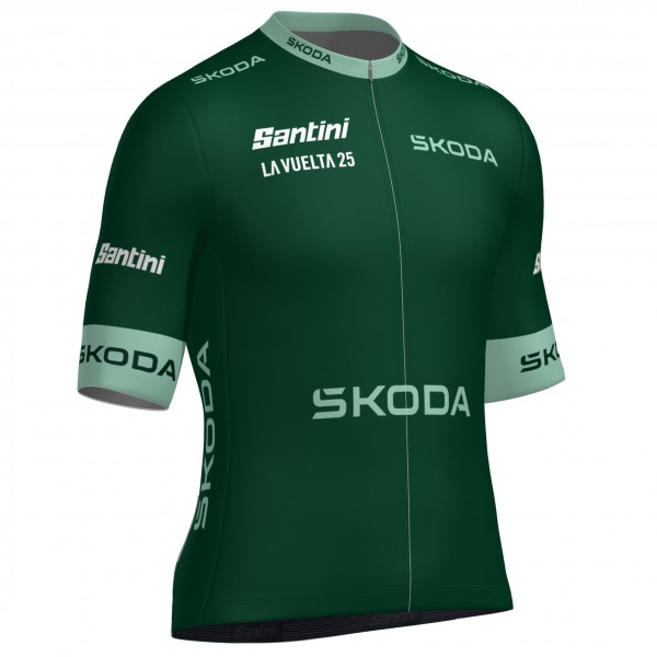 Heren Santini Vuelta Espana 2025 Groene Trui