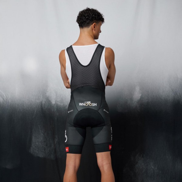 Heren Pissei UAE Team Emirates 2025 koersbroek met bretels