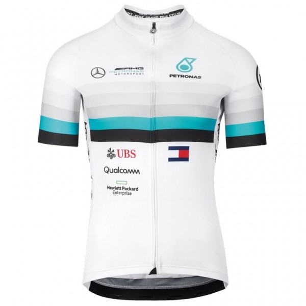 2020 Asos FF1 RS Benz Wit Wielershirt Korte Mouw 617MTHC