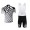 FOX 2014 Fietskleding Set Fietsshirt Met Korte Mouwen+Korte Koersbroek Grijs