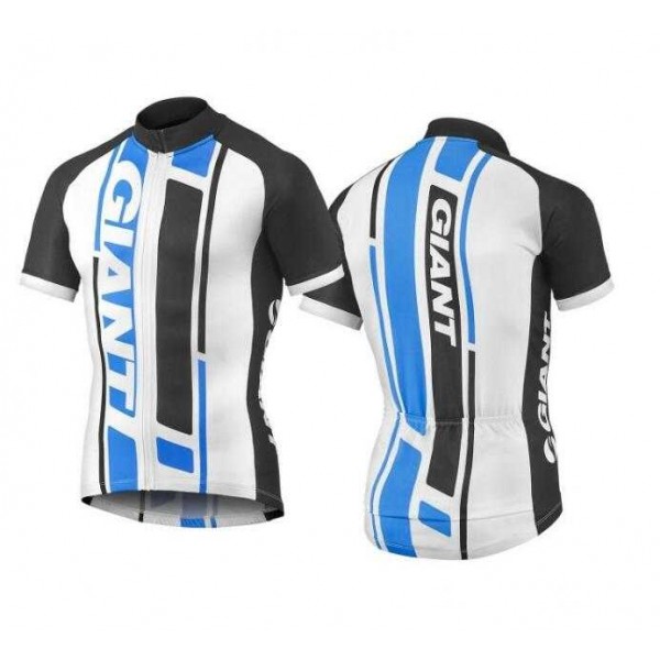 2016-2017 Giant Wielershirt Met Korte Mouwen Trikot Blauw