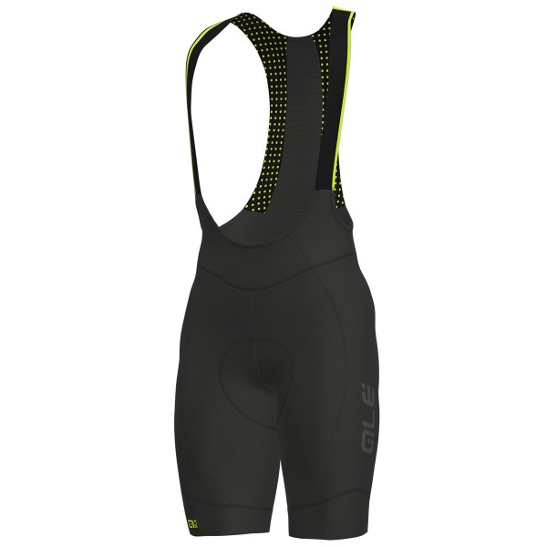 Ale Invernale R-EV1 Clima Winter-Zwart Korte Fietsbroeken Bib