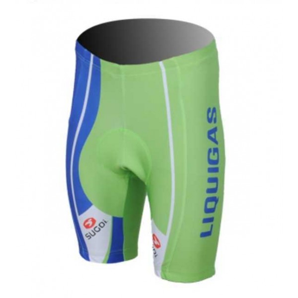 Liquigas Cannondale Pro Team Korte Fietsbroeken Groen 2013