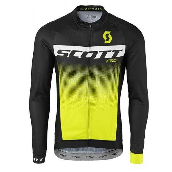 2016-2017 Nalini Wielershirt Lange Mouw Geel