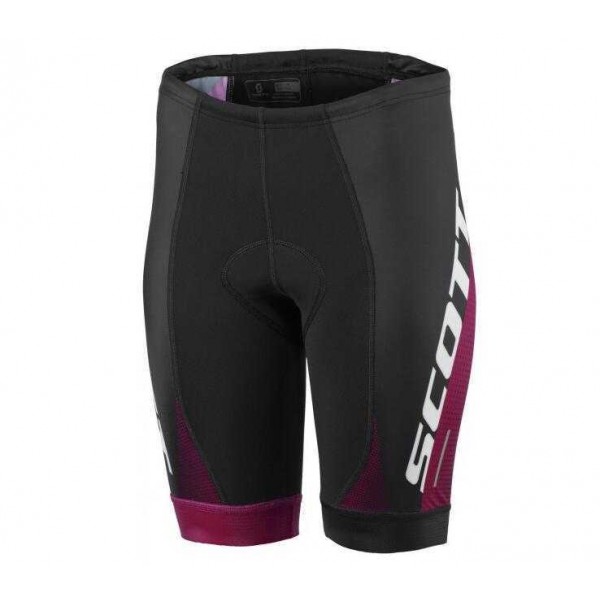 2016-2017 Scott RC Wielershirt Korte Fietsbroeken Purper